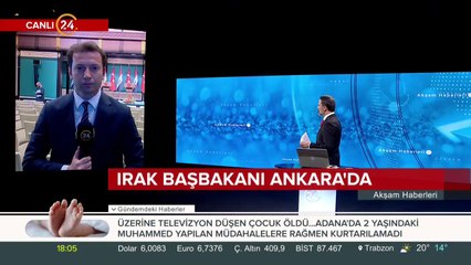 Irak Başbakanı Ankara'da