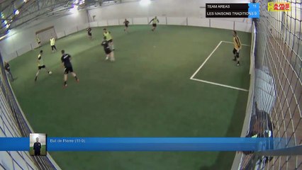 But de Pierre (11-9) - TEAM AREAS Vs LES MAISONS TRADITIONS  - 14/05/19 19:00 - LIGUE 3