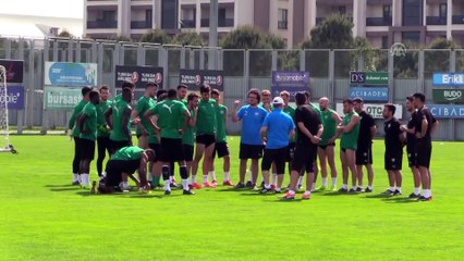 Bursaspor'da Göztepe maçı hazırlıkları - BURSA