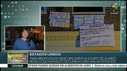 EEUU: nadie se responsabiliza de irrupción ilegal en embajada de Vzla.