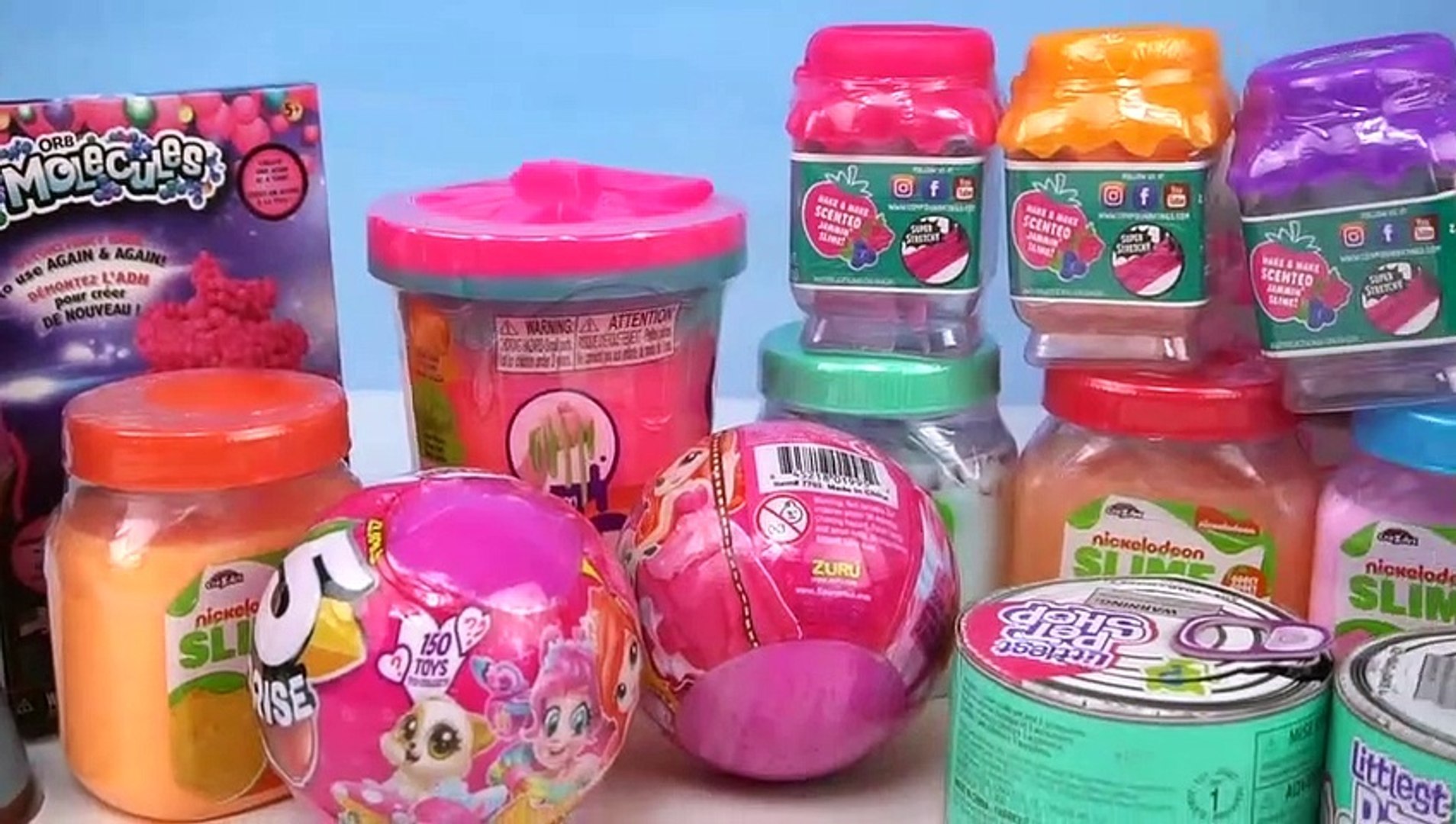 Abriendo Juguetes de SLIME raros y Cajas Sorpresa de Unicornio Kawaii Box -  Para niños - Vidéo Dailymotion
