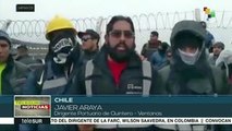 Chile: trabajadores portuarios protestan contra represión policial