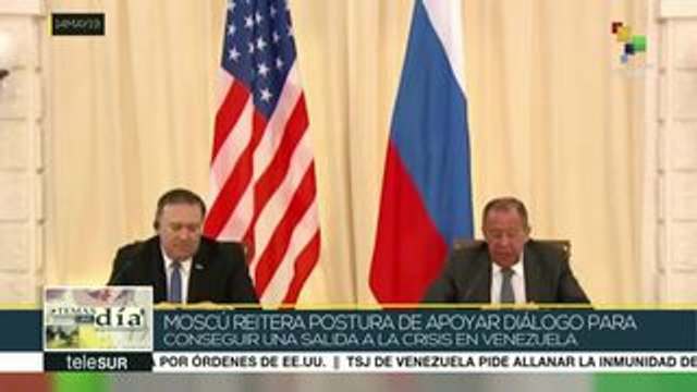 Temas del Día: se reúne Serguéi Lavrov con Mike Pompeo