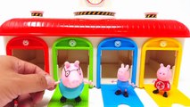Tayo the little bus Garage & Hulk Insect Toy Scorpion Peppa Pigs Big Wheel Toy
