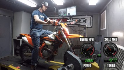 2019 KTM 350 EXC-F Dyno Test
