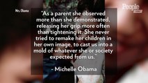 Michelle Obama: It's Up to Us as Mothers to Give Girls the Support That Keeps Their Flame Lit
