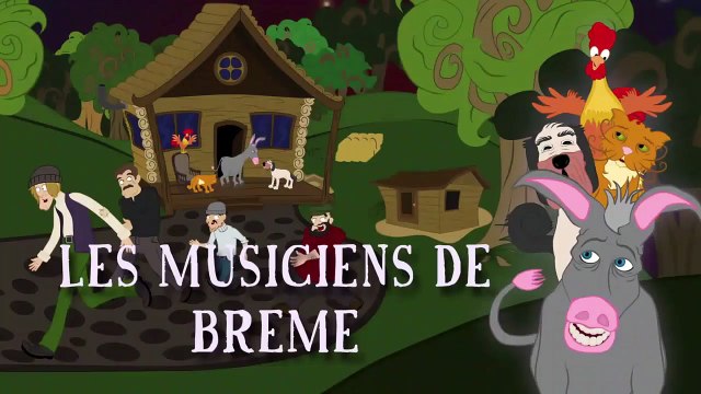 Les Musiciens de Brême| 1 Conte + 3 comptines et chansons - dessins animés en français