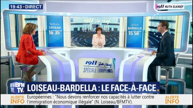 Jordan Bardella dit avoir voté pour le système d'information de Schengen, Nathalie Loiseau affirme le contraire