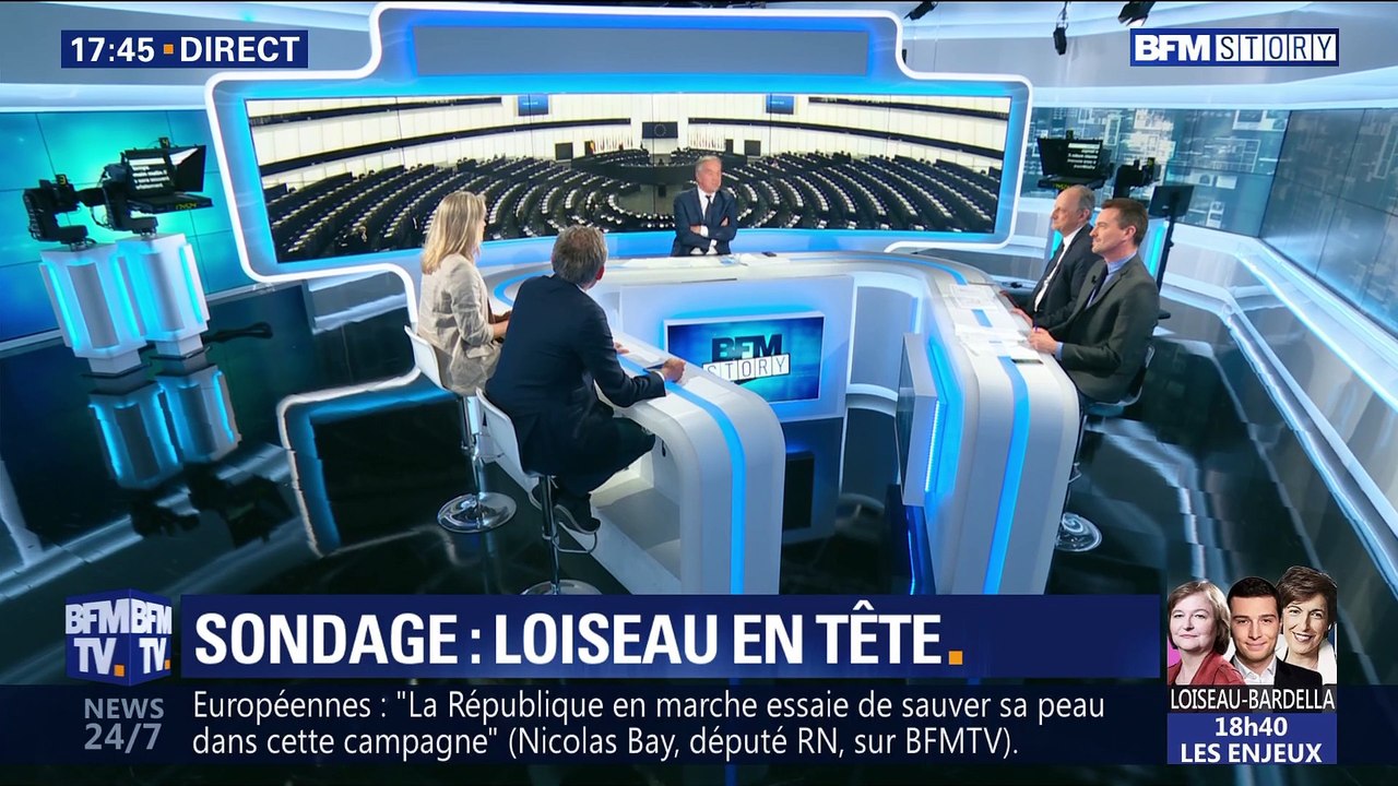 Sondage Elabe pour les européennes: la liste LREM repasse devant celle du RN