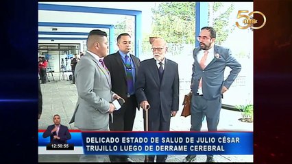 Pronóstico de Julio César Trujillo se mantiene reservado