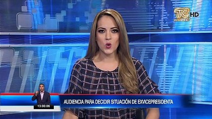 Audiencia para decidir situación de María Alejandra Vicuña