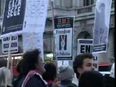 Hizb ut tahrir Manif muslim anti Bush 12 jan 2008