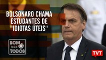 Bolsonaro chama estudantes de 