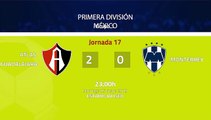 Atlas Guadalajara-Monterrey Jornada 17 Liga MX - Clausura 05-05-2019_23-00