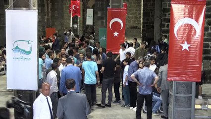 Surlu çocuklar tarihi Keçi Burcu'nda akıl ve zeka oyunlarıyla buluştu - DİYARBAKIR