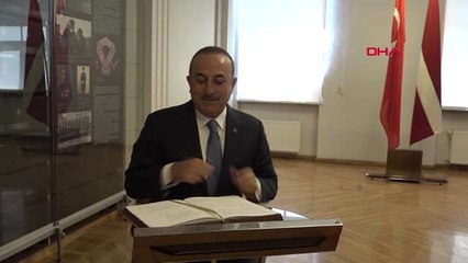Dha Dış ? Çavuşoğlu, Letonya Savunma Bakanı Pabriks ile Görüştü