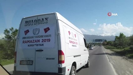 Kırgızistan'da Ramazan'da 5 Bin 184 Kişiye Kumanya Dağıtıldı