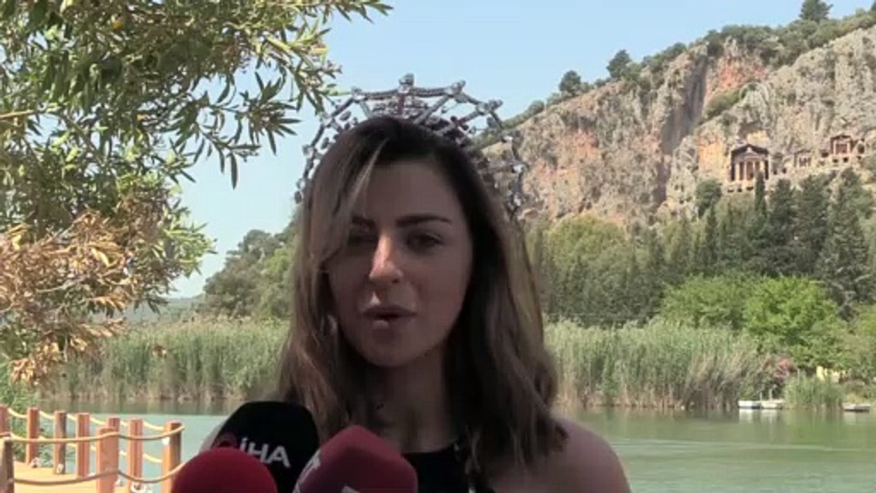 İngiltere güzeli, Muğla'nın tanıtım yüzü oldu - MUĞLA