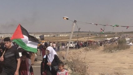 Gaza conmemora la Nakba con la "llave del retorno" y protestas sin muertos