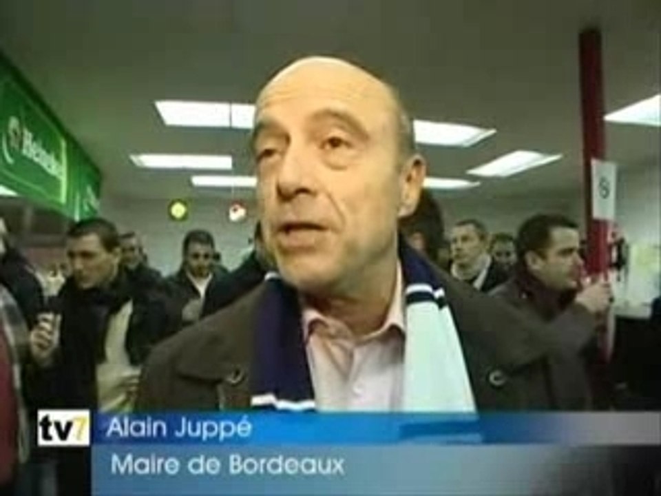 Alain Juppé à la rencontre des Supporters Bordelais