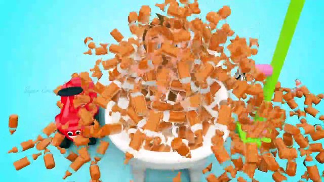 Color Feeding Bottles Baby Shower Bath - Learn Colors for Kids Children with 3D Color Water Bottles