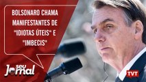 Dos EUA, Bolsonaro chama manifestantes de 