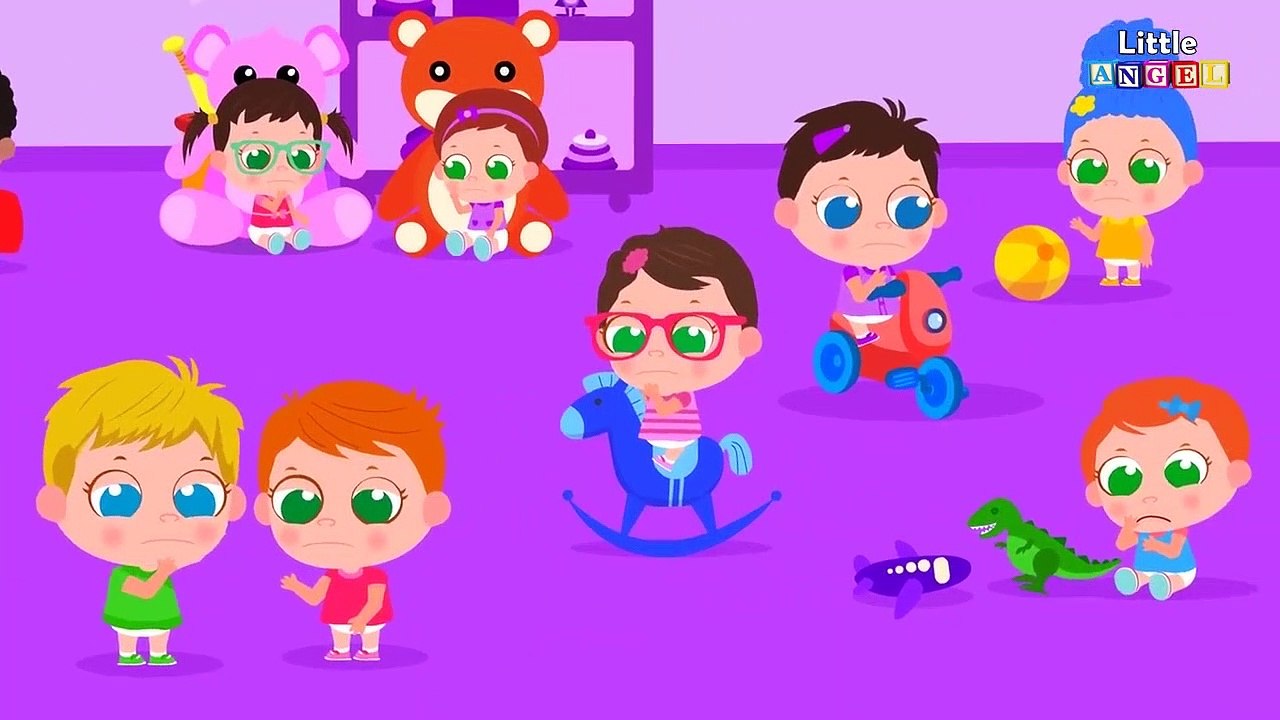 Baby Goes to the Dentist | 5 Little Puppies Peekaboo + More Fun Songs for Kids by Little Angel
