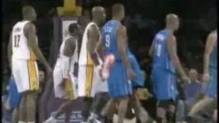 Dwight Howard block On Kobe Bryant