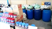 الطارف: تفكيك ورشة لصناعة مواد التنظيف تشغل قاصرات ببلدية بوثلجة