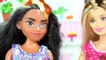 Disney Moana vs Barbie Eat it or Wear it Challenge In Real Life  - Doll Edition Toy Parody