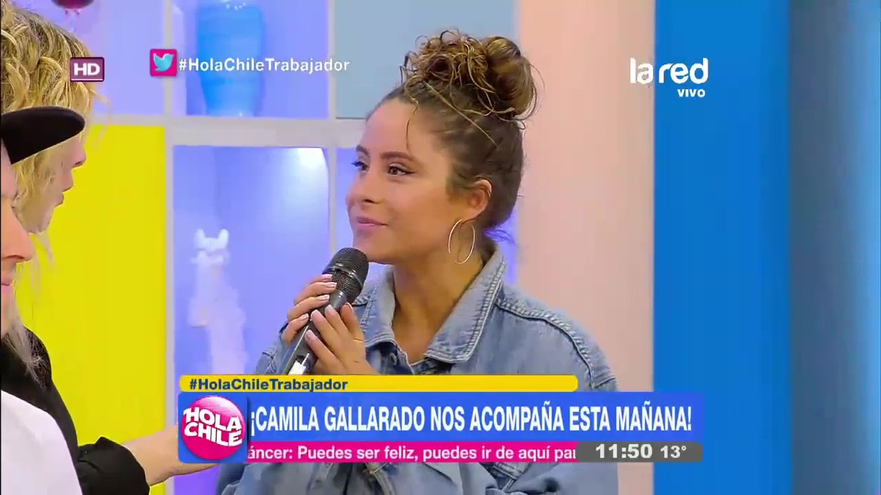 Camila Gallardo en 'Hola Chile' - La Red (Chile, 01-05-2017)