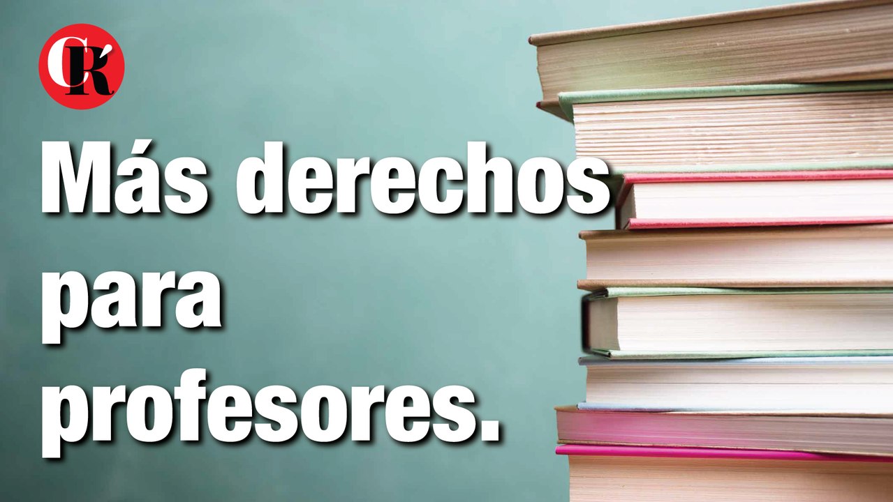Más derechos para profesores.