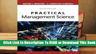 Full E-book Practical Management Science  For Trial