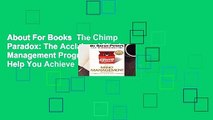 About For Books  The Chimp Paradox: The Acclaimed Mind Management Programme to Help You Achieve