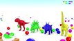 Learn Colors With Wooden Dinosaurs For Children | Toys For Kids | Animals For Children