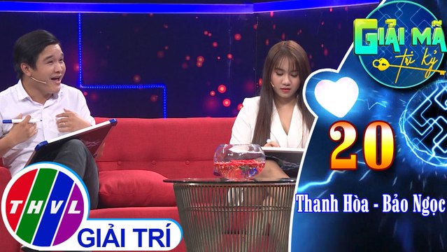 THVL|Thanh Hòa - Bảo Ngọc kể chuyện giận nhau vì đi xích lô bị té cắm đầu | Giải mã tri kỷ - Tập 20