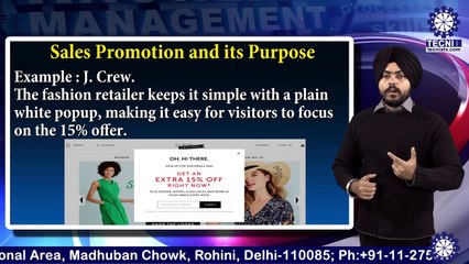 Sales Promotion | Mr. Inderpreet Singh | BBA | TIAS | Tecnia TV