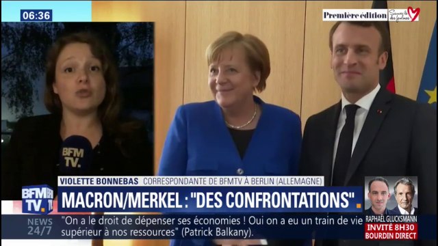 À quoi peut bien faire allusion Angela Merkel en évoquant des confrontations avec Emmanuel Macron?