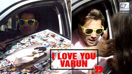 Varun Dhawan Got The Sweetest Gift From A Fan