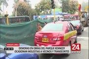 Obras en Miraflores causan molestias en peatones, empresarios y ciclistas