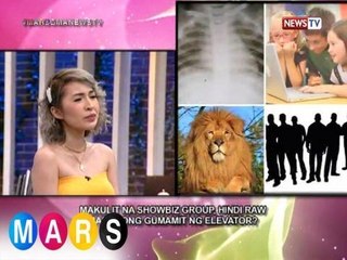 Mars: Showbiz group, hindi raw marunong gumamit ng elevator? | Mars Mashadow