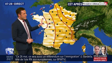 La météo pour ce jeudi 16 mai 2019