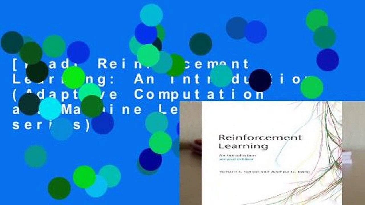 [Read] Reinforcement Learning: An Introduction (Adaptive Computation and Machine Learning series)