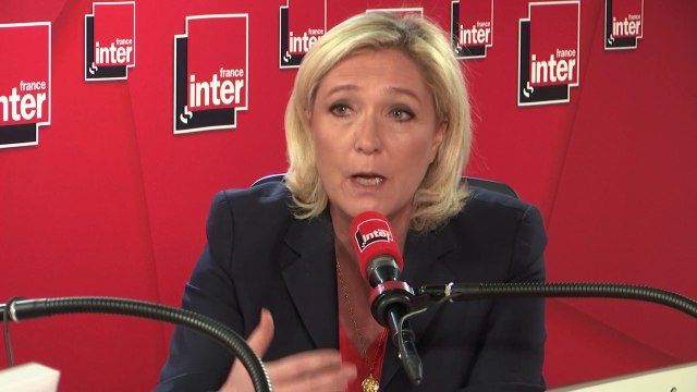 Marine Le Pen, Je ne suis pas présidente de la République...je suis chef de l'opposition.