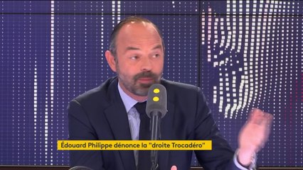 Edouard Philippe dénonce la "droite Trocadéro" : "Ce n'est pas du tout une insulte", assure le Premier ministre