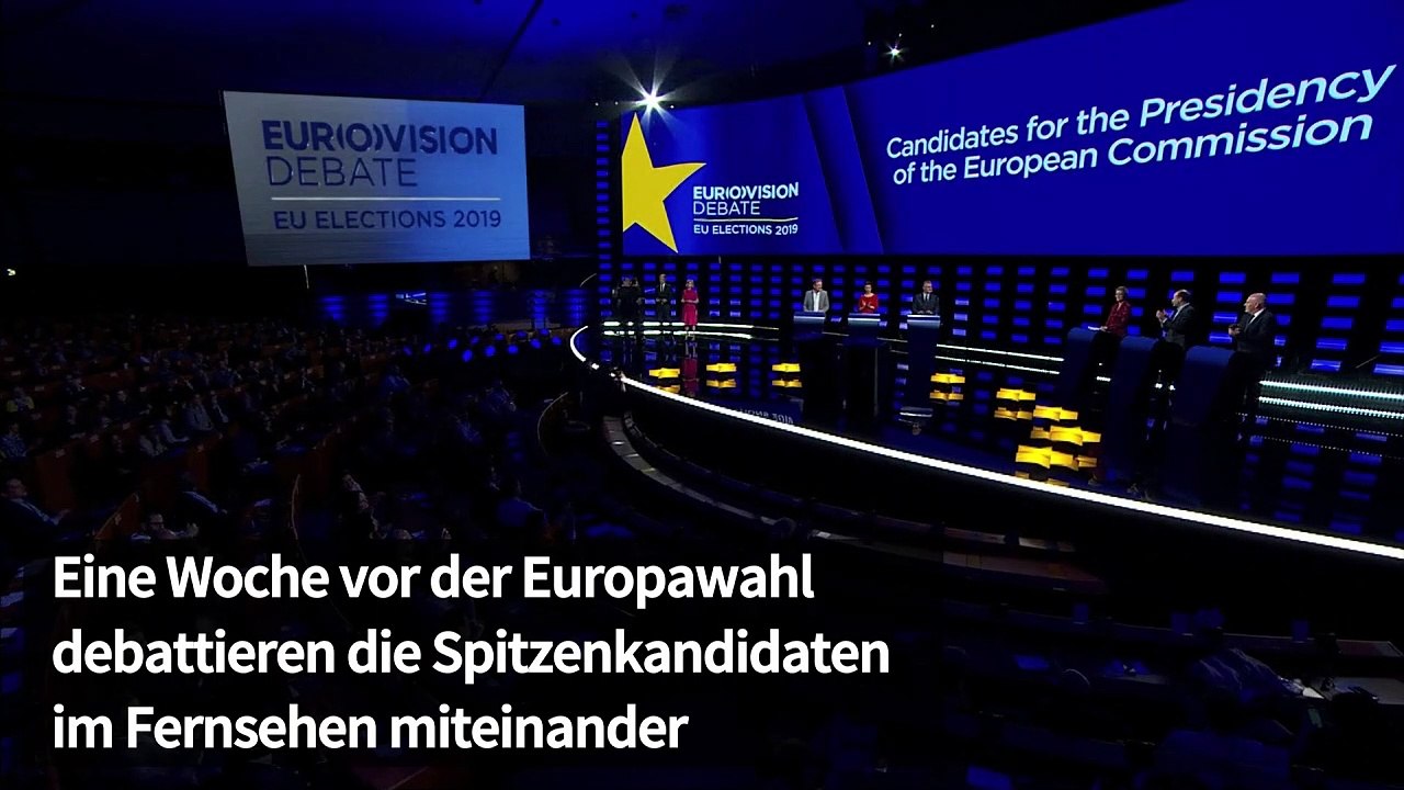 Das war die TV-Debatte zur Europawahl