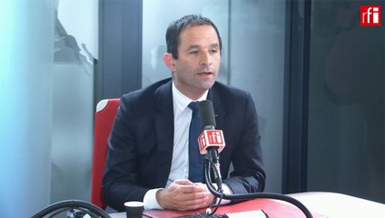 Benoit Hamon, tête de liste aux européennes du Printemps européen