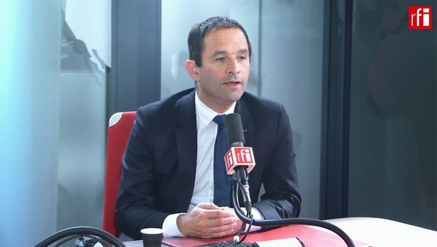 Benoit Hamon, tête de liste aux européennes du Printemps européen