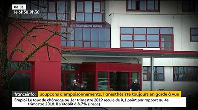 Besançon: le médecin-anesthésiste soupçonné d'empoisonnement va être présenté à un juge