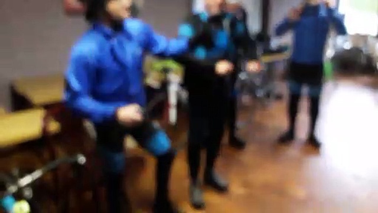 Echauffement avt une sortie à Villers le Lac